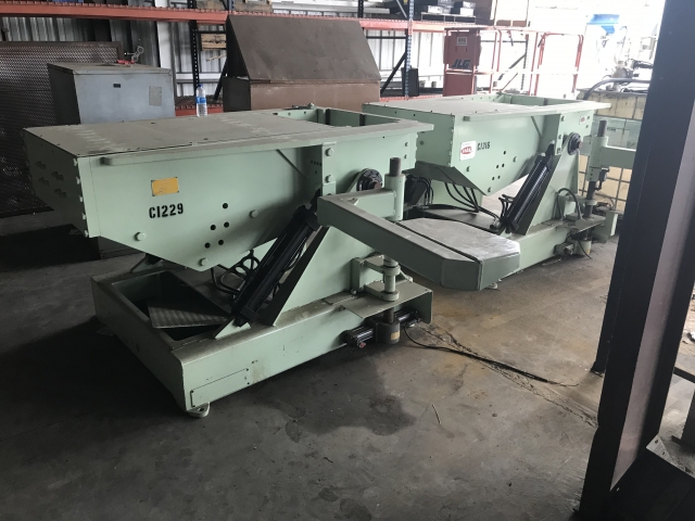 USED PERMANENT MOLD MACHINES. 