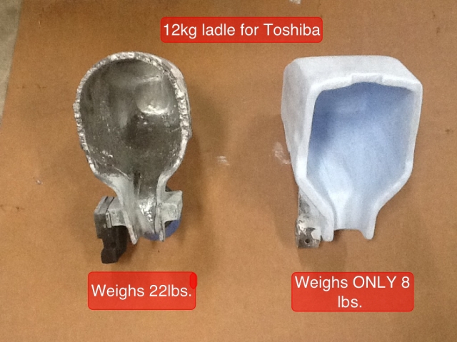 Toshiba 12 kg right hand ladle